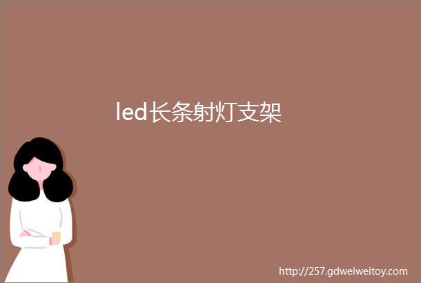 led长条射灯支架